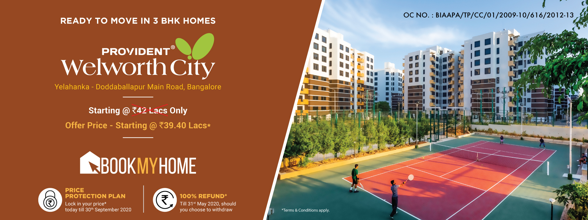 Provident Welworth City - 3 BHK Flats in Bangalore